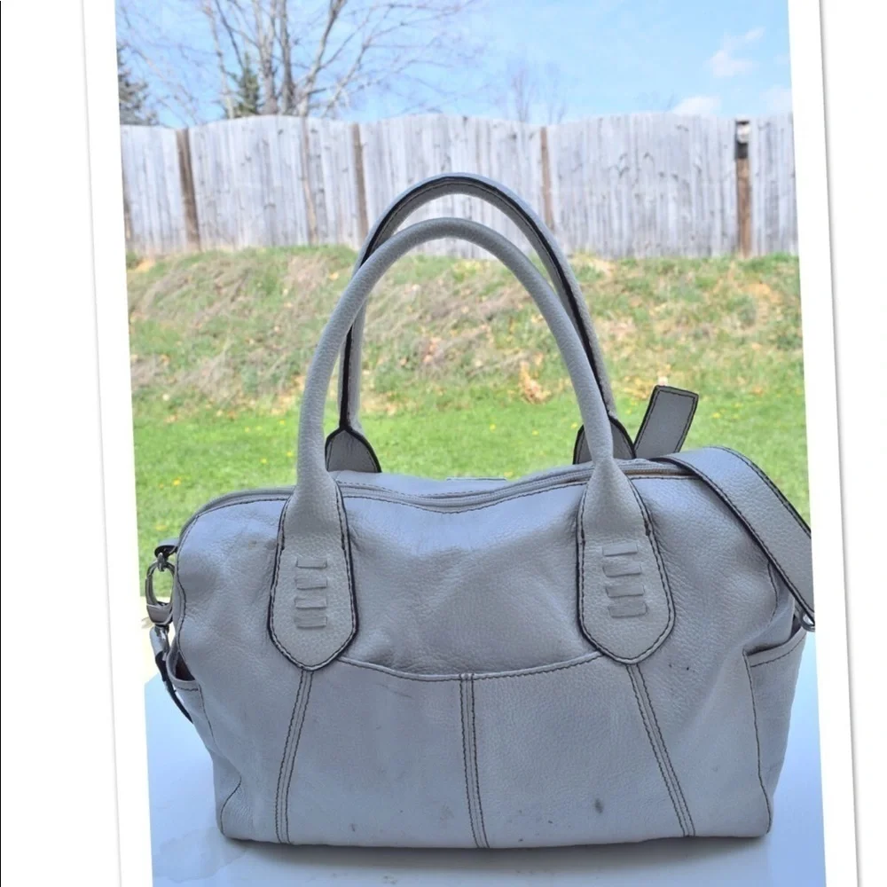 Tignanello leather satchel